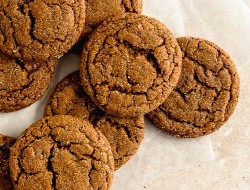 ginger molasses cookies