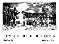 Pendle Hill Bulletin No. 18, Feb. 1939