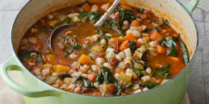 Fall minestrone soup