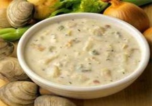 creamy clam chowder