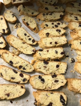 cranberry almond biscotti