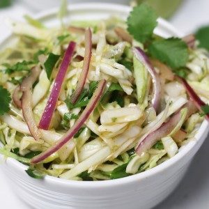 cilantro lime coleslaw